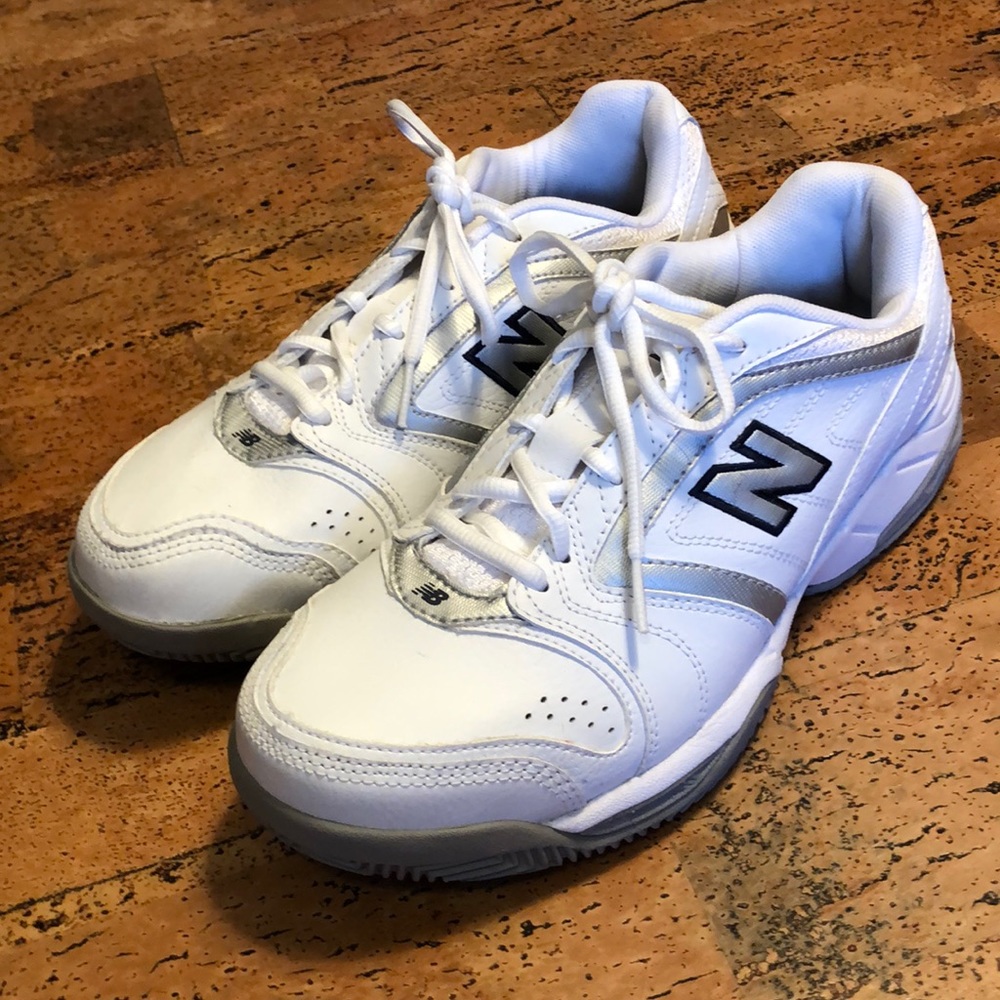 New Balance 8 1/2 White Men’s Tennis Shoes